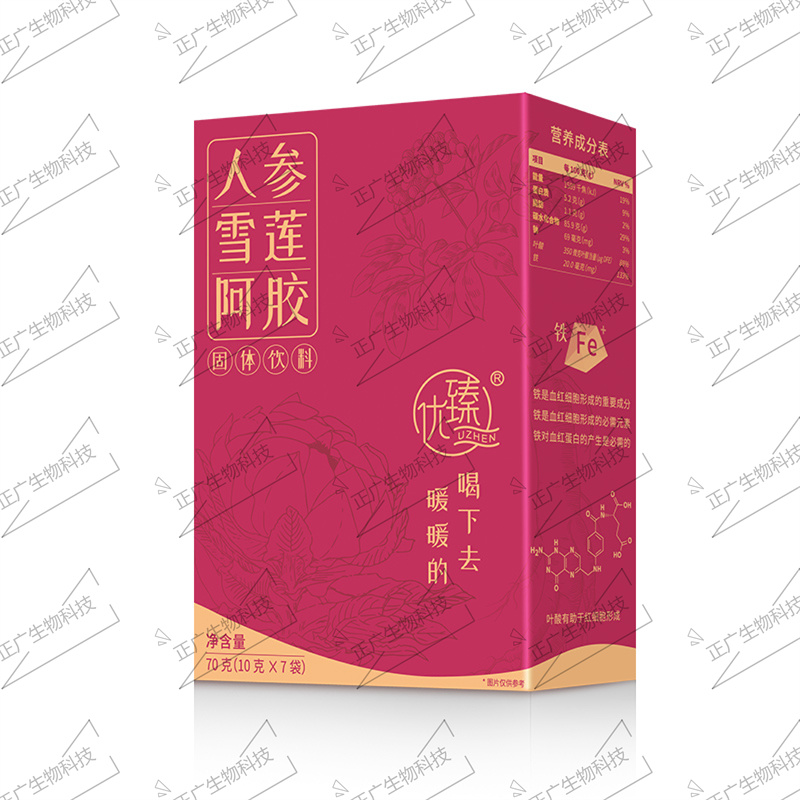 紅糖姜棗固體飲料